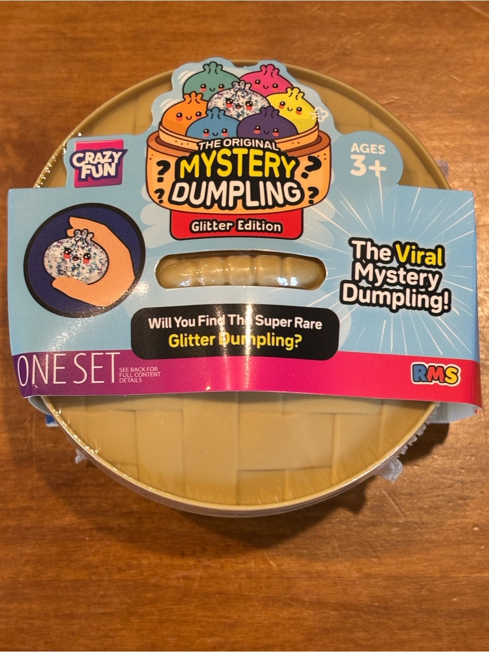 NEW RMS MYSTERY DUMPING GLITTER EDITION VIRAL SQUISHY SENSORY TOY CRAZY FUN 🥟🥳